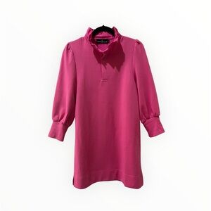 TUCKERNUCK: Pomander Place 
XS ruffle neck knit dress